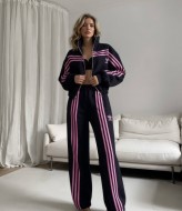 Спортивный костюм с лампасами женский LUC-1122A829