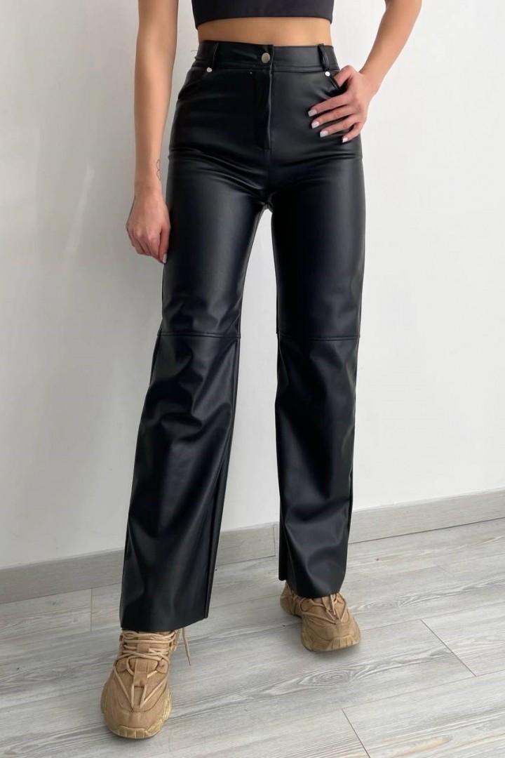 Кожаные женские брюки DMP-R1008A280
