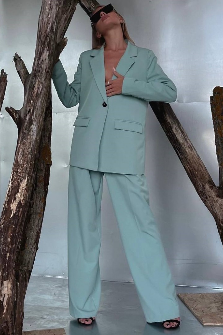 Классический костюм с широкими штанами DMP-R1090A470