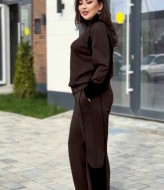 Велюровый костюм без капюшона ME-536A820