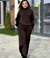 Велюровый костюм без капюшона ME-536A820