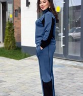 Велюровый костюм без капюшона ME-536A820