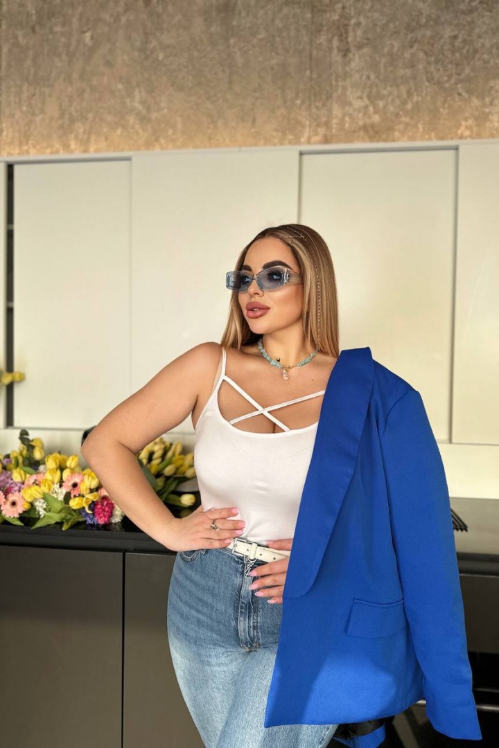 Майка на тонких бретельках  INS-147A390