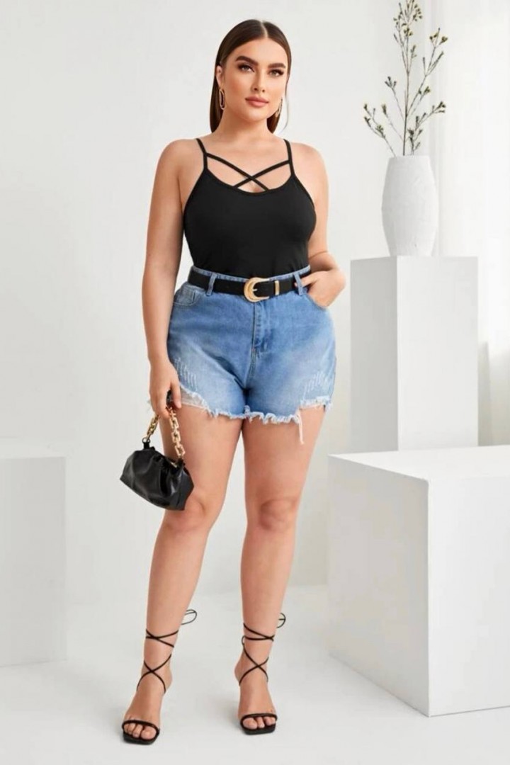 Майка на тонких бретельках  INS-147A390