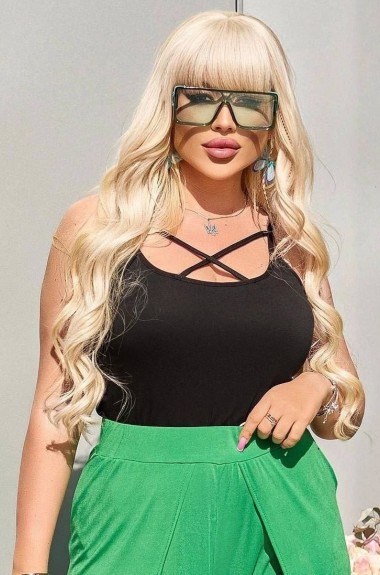 Майка на тонких бретельках  INS-147A390