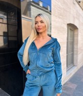 Спортивный костюм женский велюр  IND-2079A570