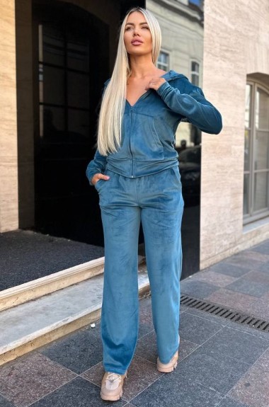 Спортивный костюм женский велюр  IND-2079A570