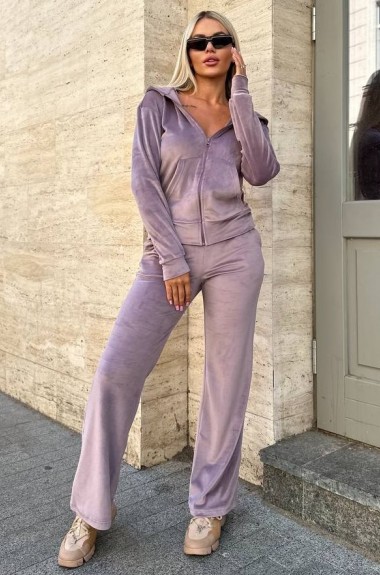 Спортивный костюм женский велюр  IND-2079A570