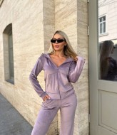 Спортивный костюм женский велюр  IND-2079A570