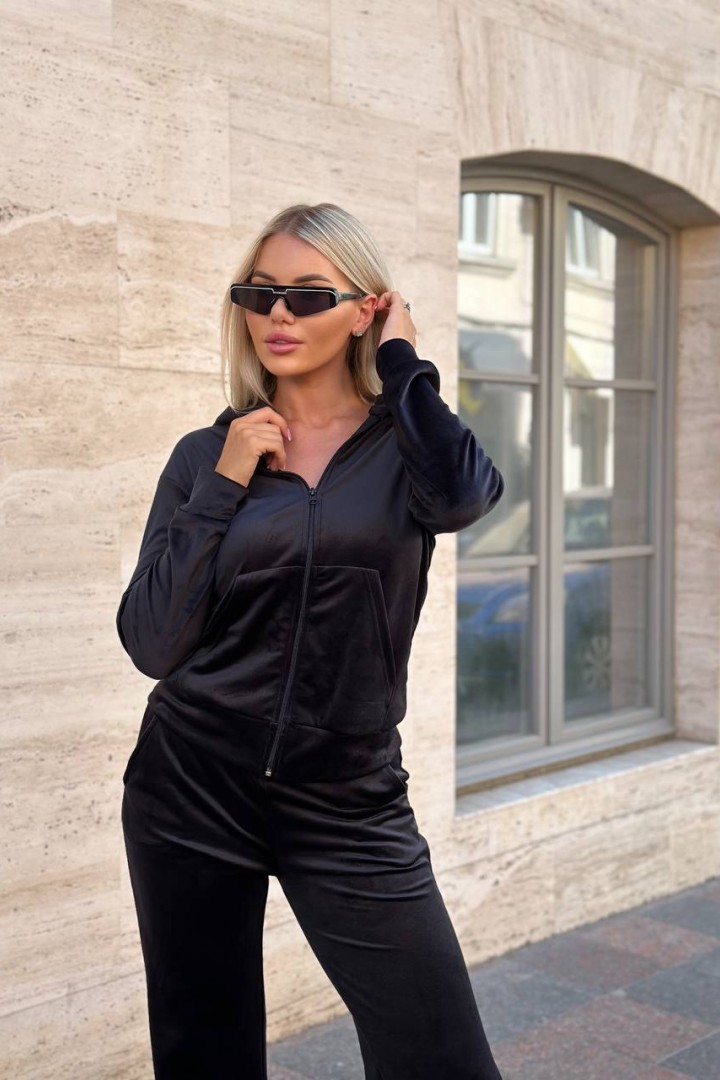 Спортивный костюм женский велюр  IND-2079A570