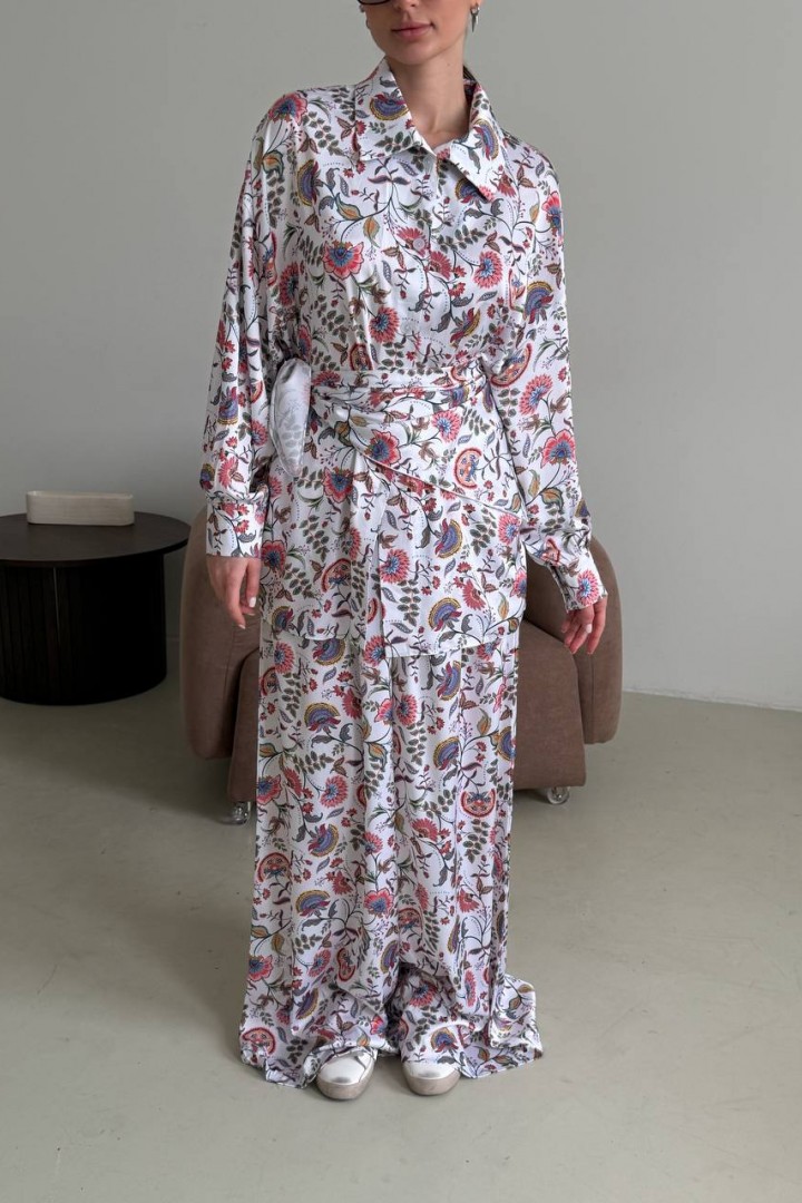 Шелковый костюм LID-558A1400