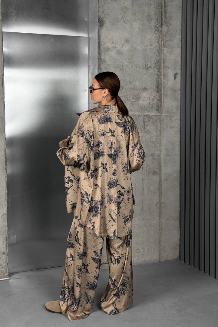 Шелковый костюм LID-558A1400