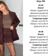 Кашемировый костюм ATE-090A1460