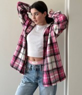 Кашемировая рубашка в клетку MEB-223A450