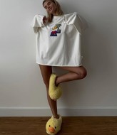 Лонгслив женский с принтом MEB-227A420