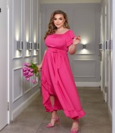 Летнее платье с воланами  BEL-7702A22