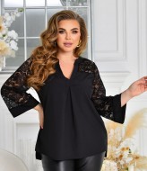 Нарядная блуза большого размера NF-3313A400