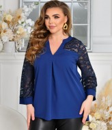 Нарядная блуза большого размера NF-3313A400