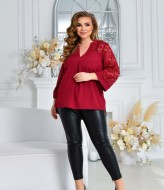 Нарядная блуза большого размера NF-3313A400