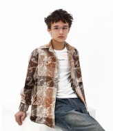 Кашемир рубашка EV-2588A550