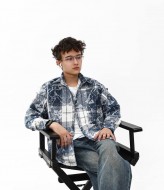 Кашемир рубашка EV-2588A550