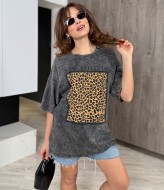 Длинная футболка Тай-Дай IB-112A430