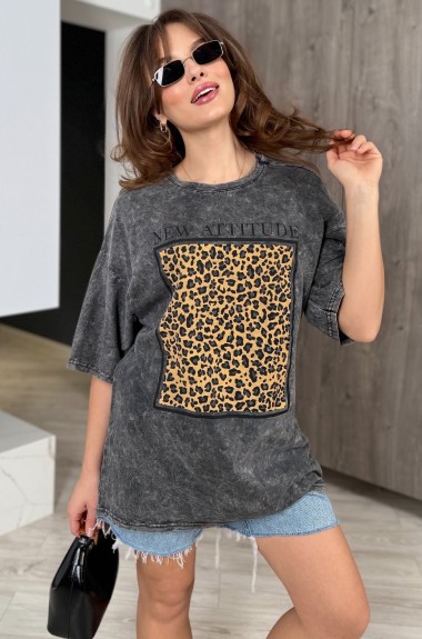 Длинная футболка Тай-Дай IB-112A430