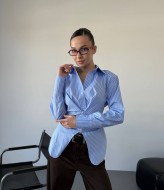 Асимметричная рубашка VSH-029.1A770