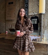 Костюм рубашка и юбка VSH-956A970