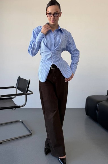 Асимметричная рубашка VSH-029.1A770