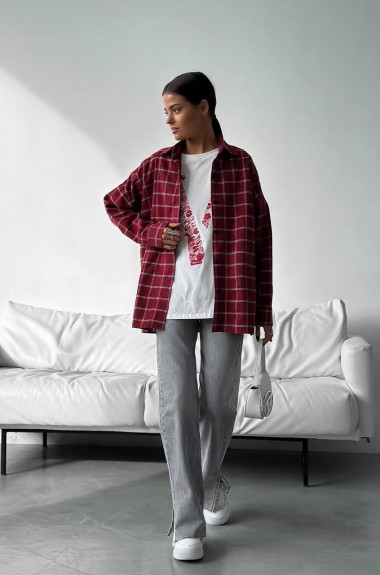 Футболка с принтом оверсайз MPK-345A400