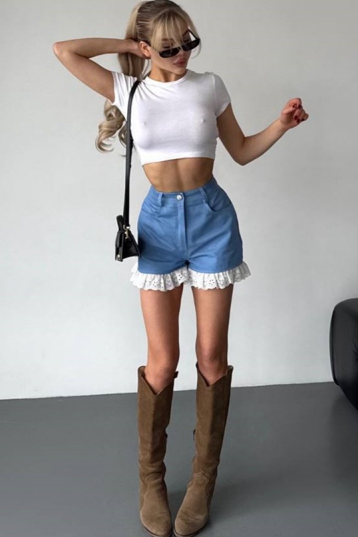 Джинсовые шорты MPK-343A600