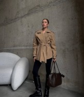 Пальто на запах MPK-406A1150