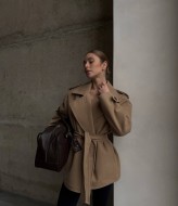 Пальто на запах MPK-406A1150