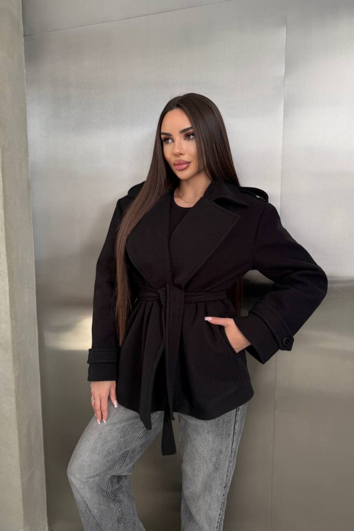 Пальто на запах MPK-406A1150