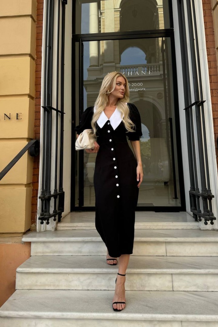 Сукні з білим комірцем MPK-297A650