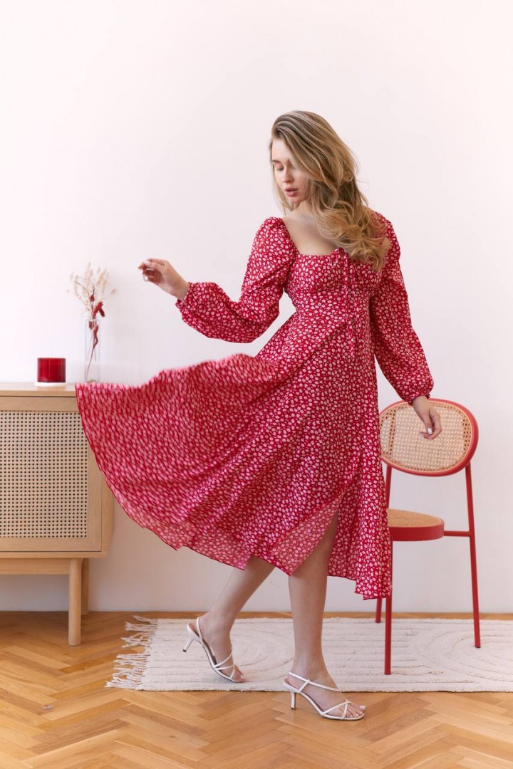 Сукня з розрізом MPK-183A500