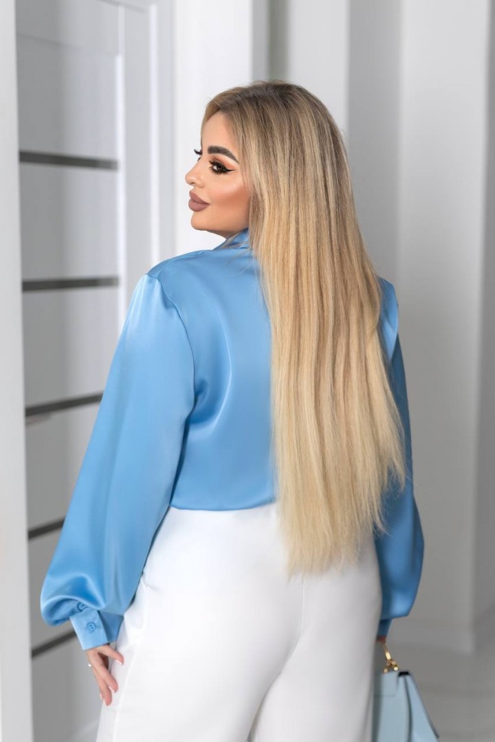 Шелковая блуза EY-746A14