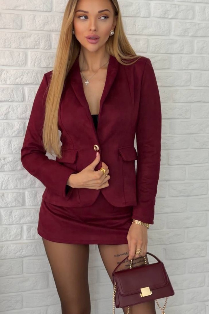 Костюм пиджак и юбка MPK-500A800