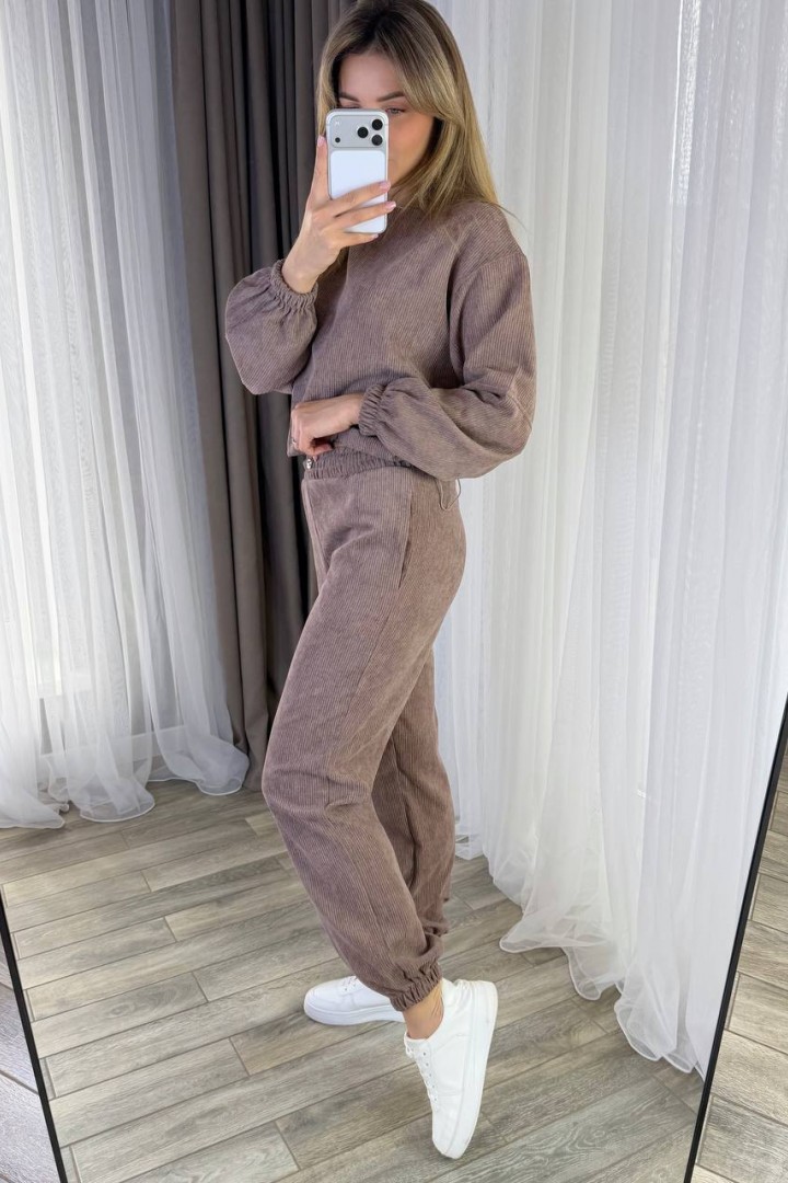 Вельветовый костюм двойка KG-921A670B680