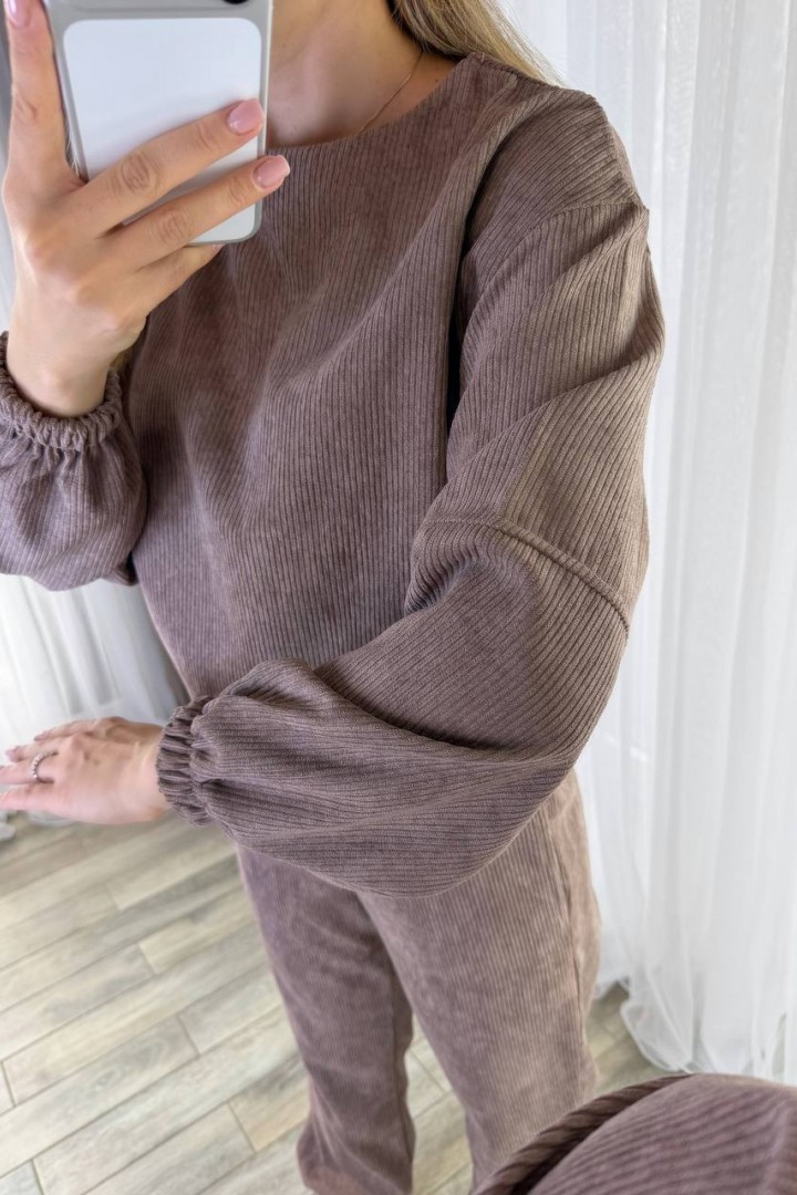 Вельветовый костюм двойка KG-921A670B680