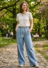 Свободные джинсы прямого кроя INNA-132A500