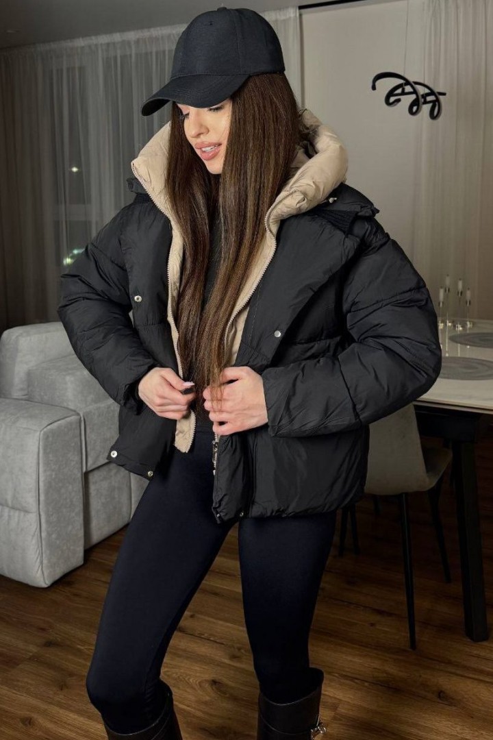 Женская куртка с капюшоном MIK-88183A490