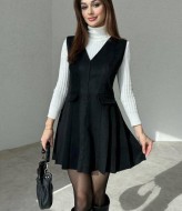 Замшевый сарафан TS-433.3A520