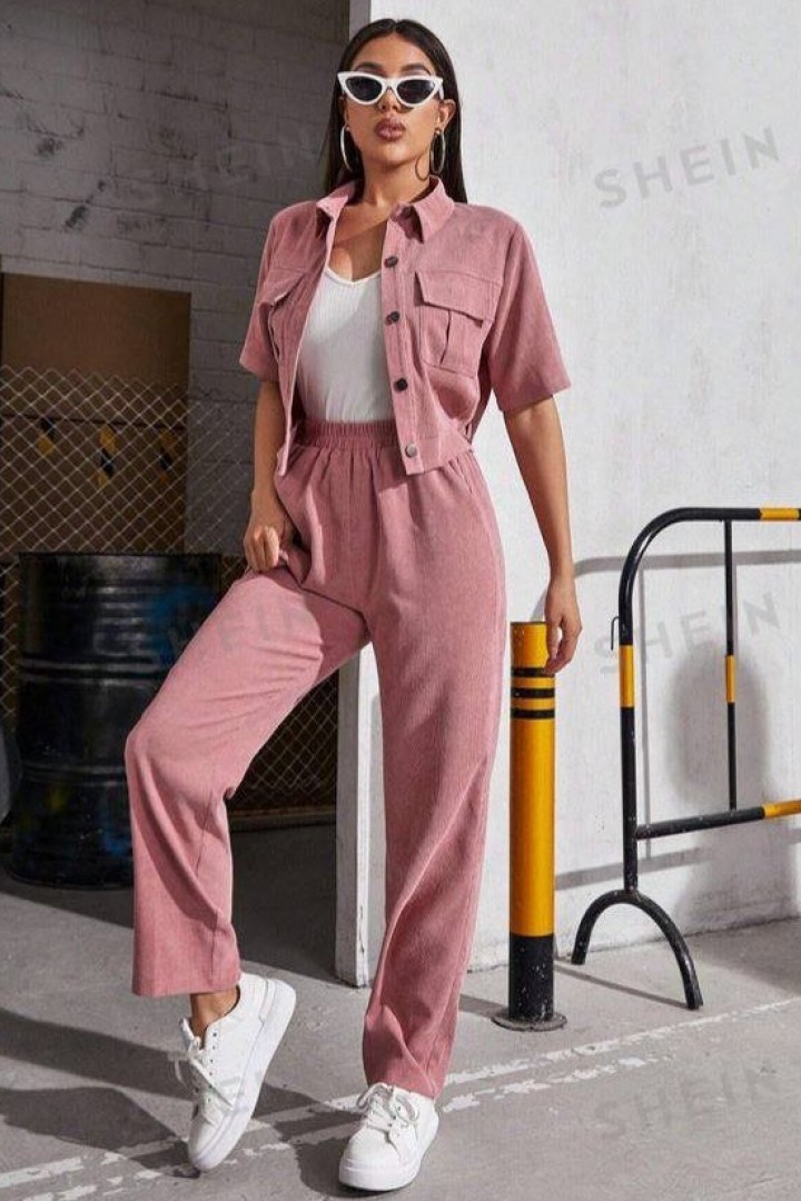 Вельветовый костюм двойка IND-2066A550