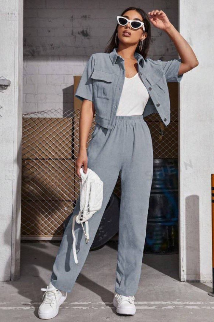 Вельветовый костюм двойка IND-2066A550