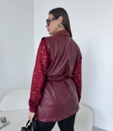 Кружевный лонг+ удлиненная жилетка ME-542A770