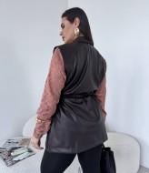 Кружевный лонг+ удлиненная жилетка ME-542A770