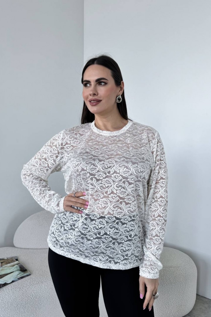 Кружевный лонг+ удлиненная жилетка ME-542A770