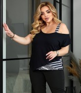 Трикотажная футболка женская SD-083A350